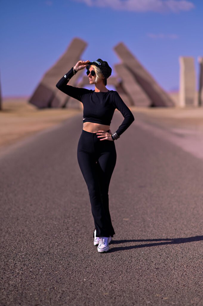 Couple posing during a Ras Mohammed photoshoot in Sharm El Sheikh by vibrant coral reefs.