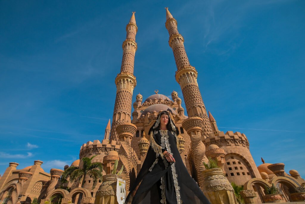 Фотосессия в арабском стиле у мечети Аль-Сахаба Шарм-эль-Шейх